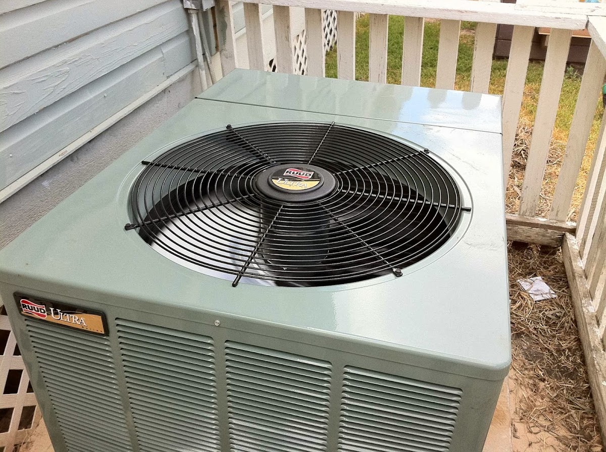 Ruud Ultra AC outdoor unit installed by AirPros